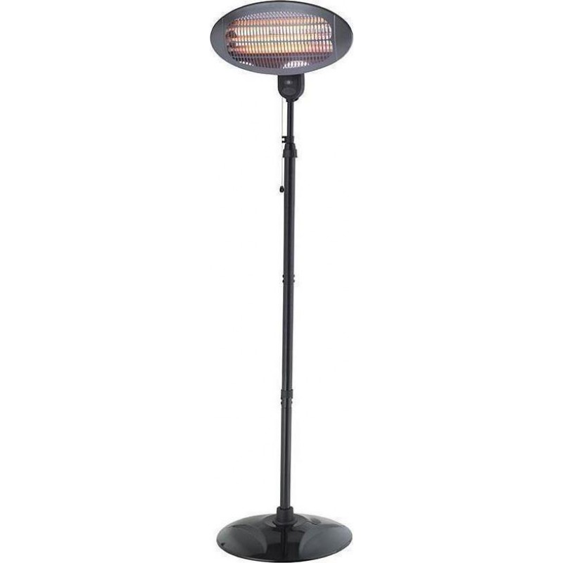 EUROLAMP Ferrara 147-29170 Θερμαντικο Σωμα Χαλαζια Με Ορθοστατη 2000W